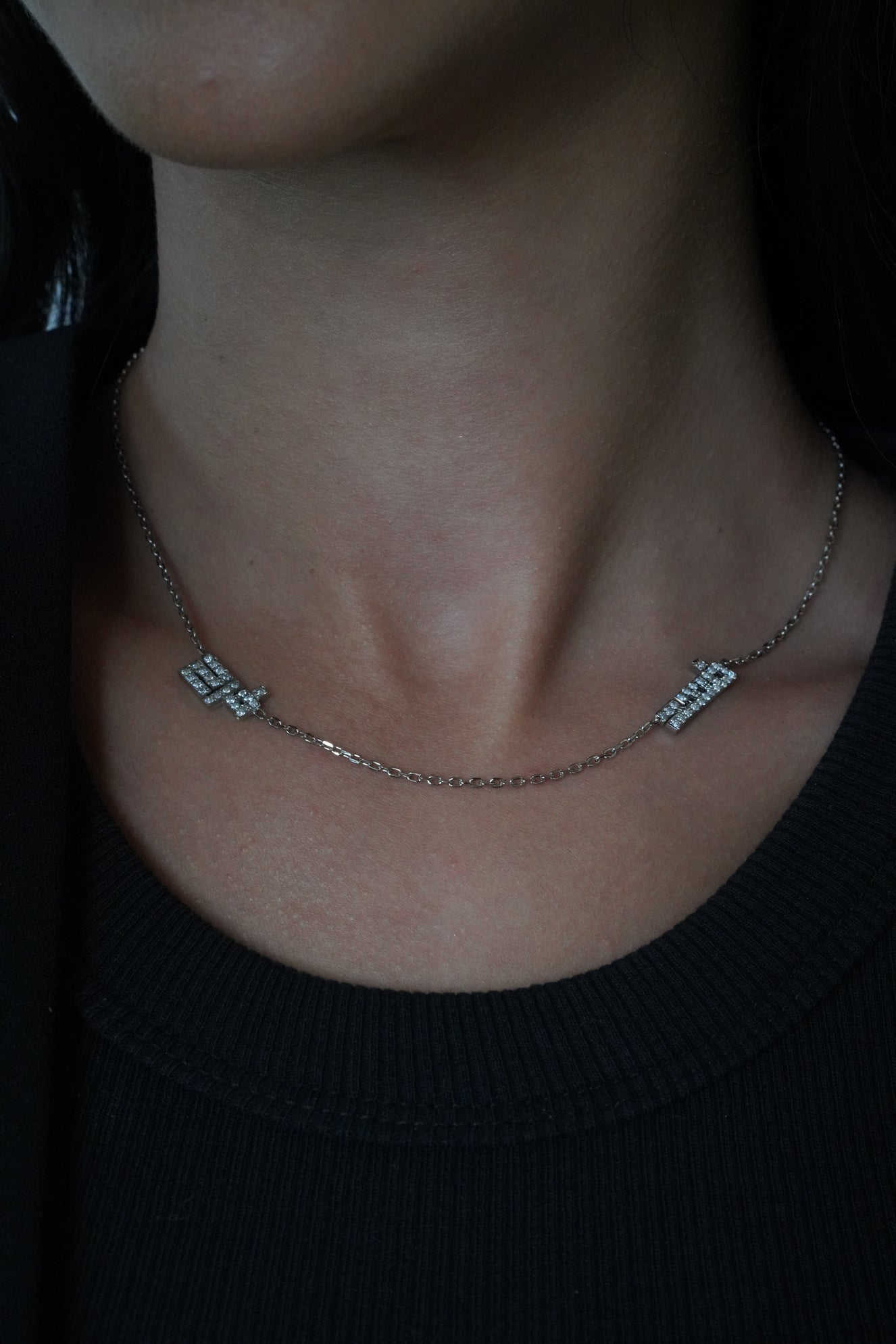 Signature full stone necklace