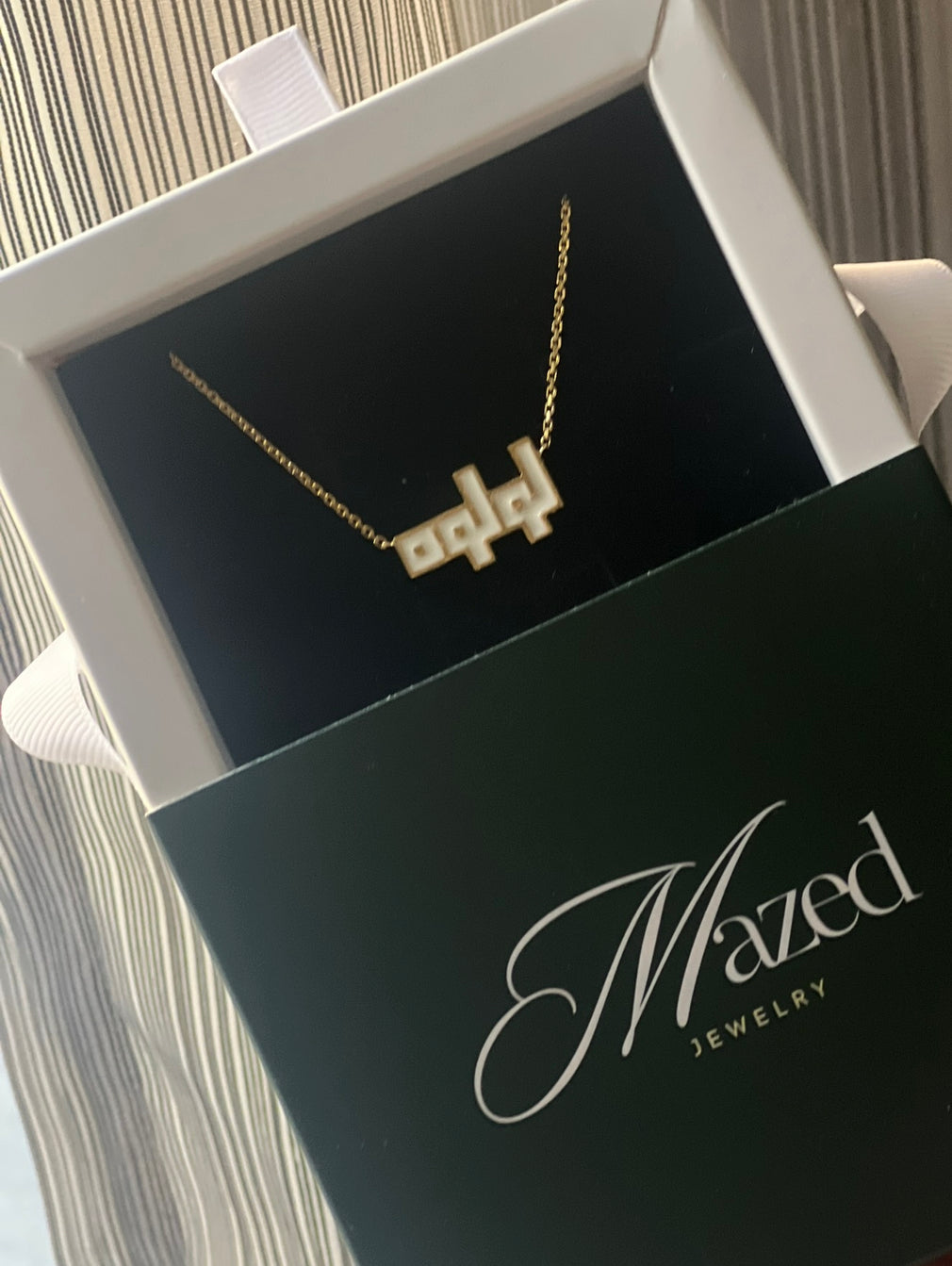 18K Colored Necklace