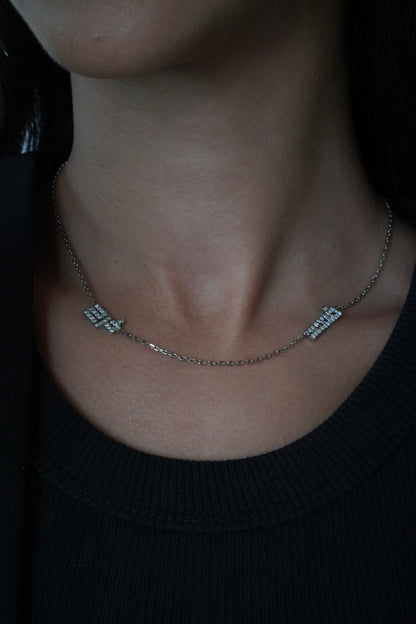 Signature full stone necklace