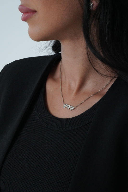 Signature full stone necklace