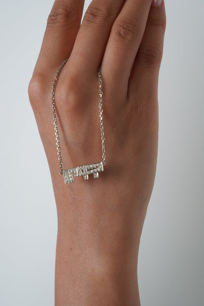 Signature full stone necklace